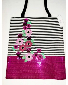 Happy Threads Women's Blinky Tote Bag(Pink)